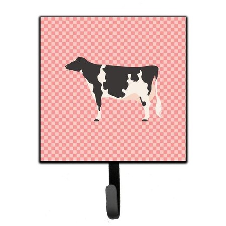 Jensendistributionservices Holstein Cow Pink Check Leash or Key Holder MI627789